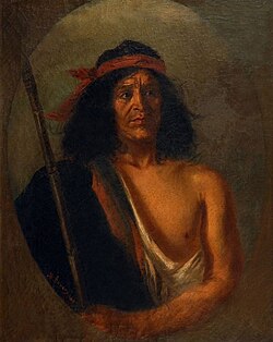 Retrato fotográfico del lonco Quilapán