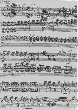 Primera página del manuscrito