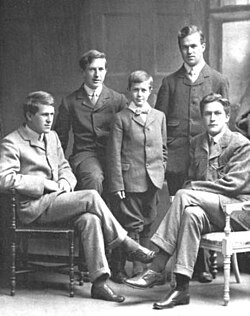 Los hermanos Lawrence en 1910