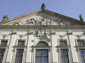 Triunfo de Marcus Valerius Messalla Corvinus del Palacio Krasiński en Varsovia