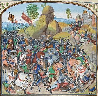 Miniatura de la batalla de Montiel