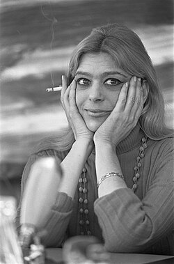 Melina Mercouri fotografiada en los años 60.