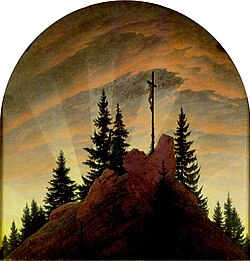 Retablo Tetscher de Caspar David Friedrich
