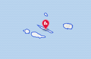 Mapa de ubicación de las Azores