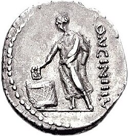 Moneda romana antigua