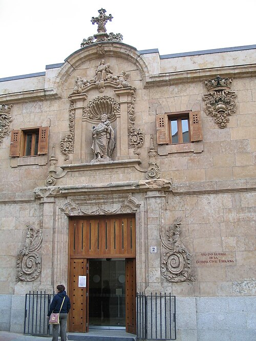 Instalaciones históricas vinculadas a la documentación y archivos de la Guerra Civil.