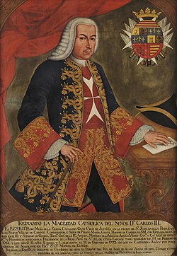 Retrato de Pedro Mesía de la Cerda, virrey de la Nueva Granada