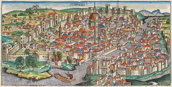 Vista de Florencia en la Crónica de Núremberg