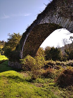 Antiguo puente medieval de Olloniego