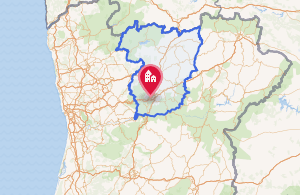 Mapa detallado del distrito de Vila Real