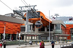 Estación de teleférico en La Paz
