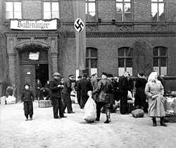 Campo de refugiados bálticos en Poznan, 1940