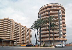 Edificios residenciales en La Manga