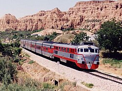 Talgo III cerca de Guadix