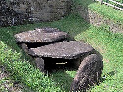 Tumbas antiguas de la cultura San Agustín