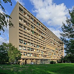 Edificio Unité d'Habitation en Berlín.