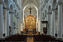 Interior de la colegiata