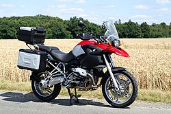 BMW R1200 GS, una de las motocicletas de aventura más conocidas del mercado.