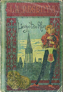 Portada histórica de la edición de La Regenta