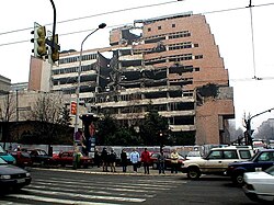 Bombardeo de la OTAN en Belgrado