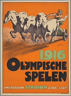 Fotografía histórica relacionada con los Juegos Olímpicos de Berlín 1916