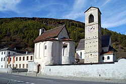 El Monasterio de San Juan, en Müstair