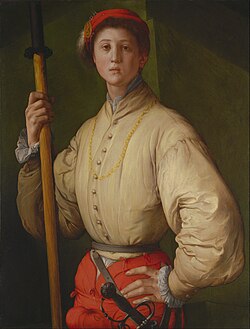 El alabardero de Pontormo
