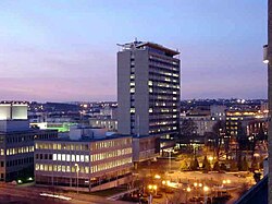 Edificios residenciales y urbanos en Plymouth