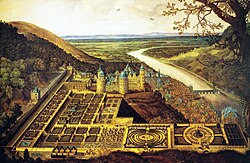 Castillo de Heidelberg y el Hortus Palatinus