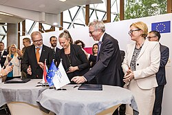 Conferencia de donantes organizada por el Banco Europeo de Inversiones