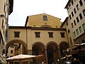 Pasaje sobre la iglesia de Santa Felicita