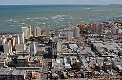 Panorámica urbana de Comodoro Rivadavia