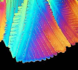 Cristales de ácido cítrico