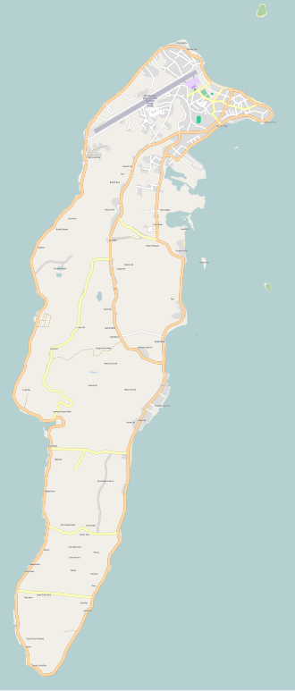 Mapa detallado del territorio insular