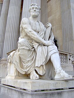 Estatua moderna de Tácito
