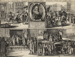 Ilustración sobre la Guerra de Independencia Portuguesa.