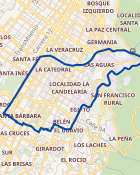 Mapa de ubicación de la localidad 17