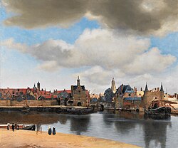 Vista de Delft por Johannes Vermeer