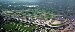 Vista general de las instalaciones del Indianapolis Motor Speedway.