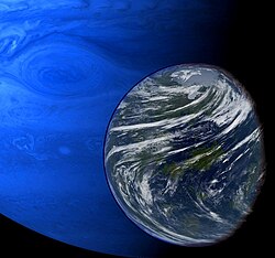 Vista panorámica del paisaje y la biodiversidad de la luna Pandora