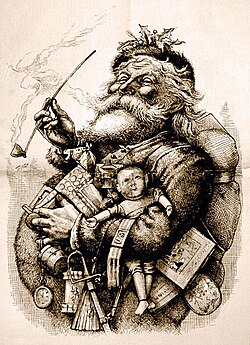 Ilustración de Thomas Nast de 1881