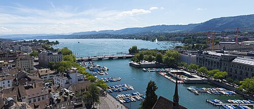 Vista desde la catedral Grossmünster