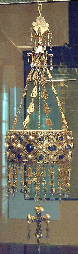 Corona de Recesvinto del Tesoro de Guarrazar