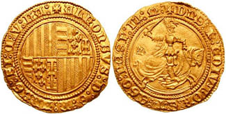Ducado de oro de Alfonso el Magnánimo