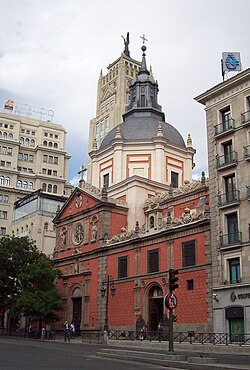 Iglesia de las Calatravas en Madrid