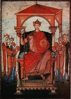 Retrato histórico de Otón II