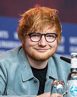 Ed Sheeran en una presentación pública