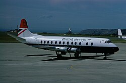 Vickers Viscount de British Airways