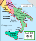 El sur de Italia en el año 1112