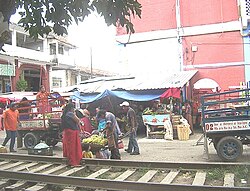 Mercado tradicional en Santo Domingo Tehuantepec